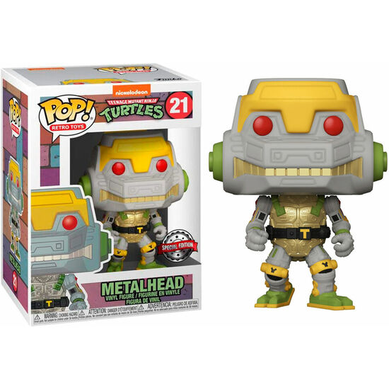 FIGURA POP TEENAGE MUTANT NINJA TURTLES METALHEAD EXCLUSIVE image 0