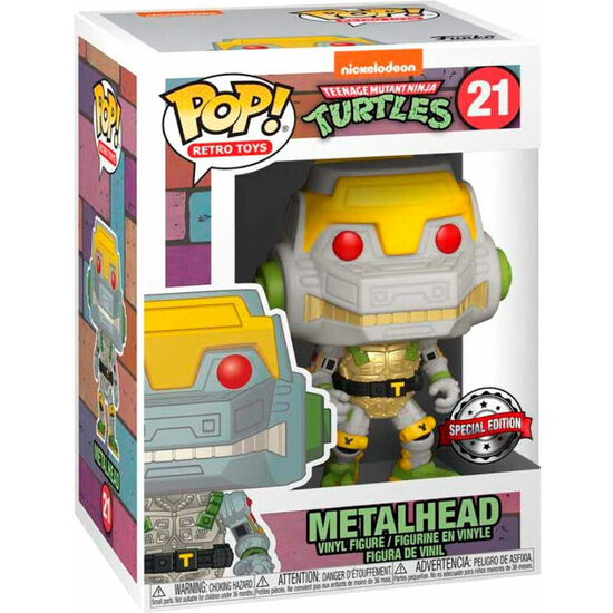 FIGURA POP TEENAGE MUTANT NINJA TURTLES METALHEAD EXCLUSIVE image 1