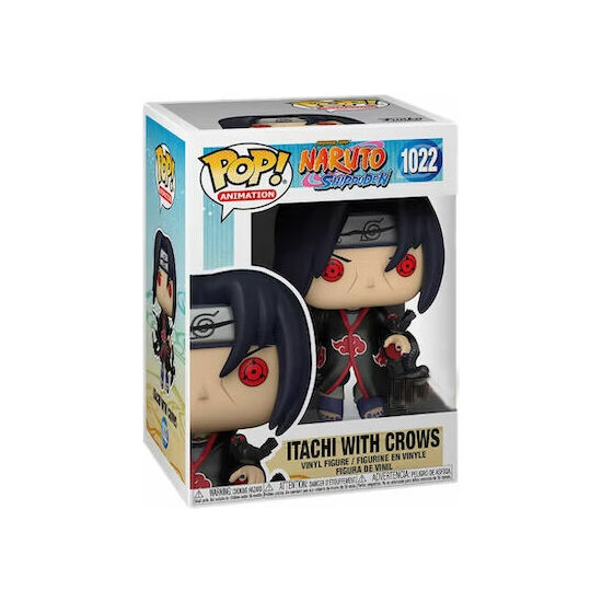 FIGURA POP NARUTO SHIPPUDEN ITACHI WITH CROWS EXCLUSIVE image 0