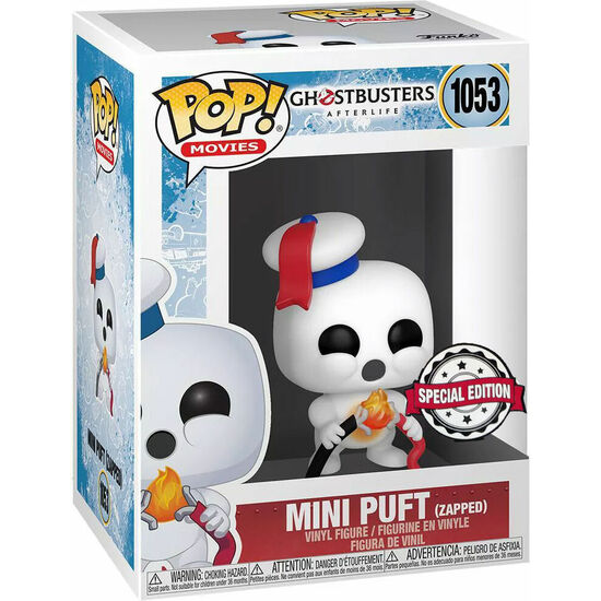 FIGURA POP GHOSTBUSTERS AFTERLIFE MINI PUFT ZAPPED EXCLUSIVE image 0