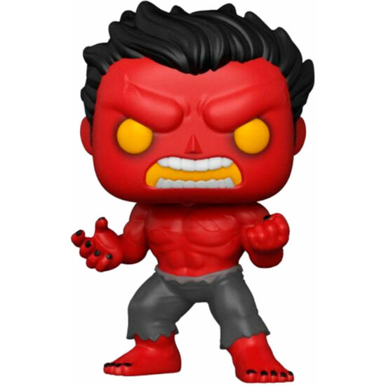 FIGURA POP MARVEL RED HULK EXCLUSIVE image 1