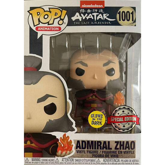 FIGURA POP AVATAR ADMIRAL ZHAO WITH FIREBALL EXCLUSIVE image 0