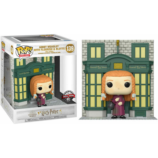 FIGURA POP HARRY POTTER DIAGON ALLEY GINNY WEASLEY FLOURISH & BLOTTS EXCLUSIVE image 1