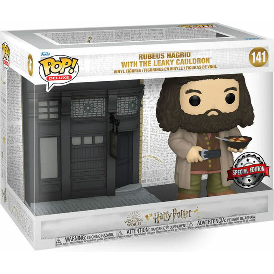 FIGURA POP HARRY POTTER DIAGON ALLEY RUBEUS HAGRID THE LEAKY CAULDRON EXCLUSIVE image 0