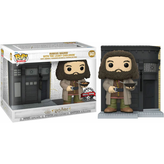 FIGURA POP HARRY POTTER DIAGON ALLEY RUBEUS HAGRID THE LEAKY CAULDRON EXCLUSIVE image 1