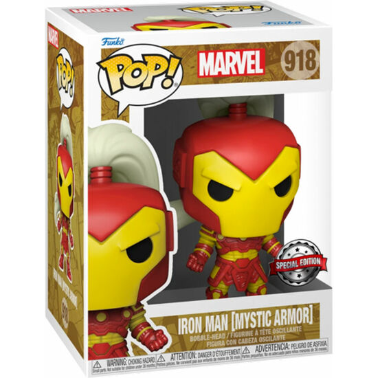 FIGURA POP MARVEL IRON MAN MYSTIC ARMOR EXCLUSIVE image 2