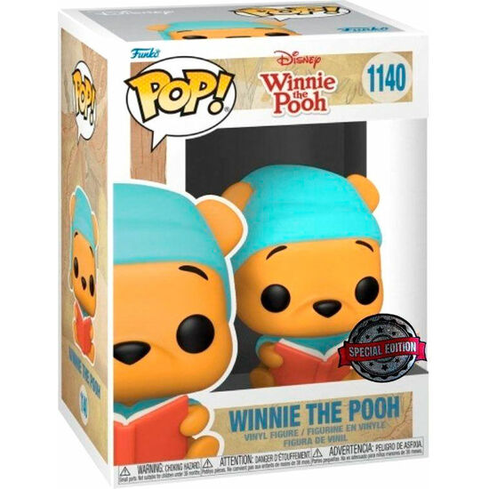 FIGURA POP DISNEY WINNIE - WINNIE READING BOOK EXCLUSIVE image 0