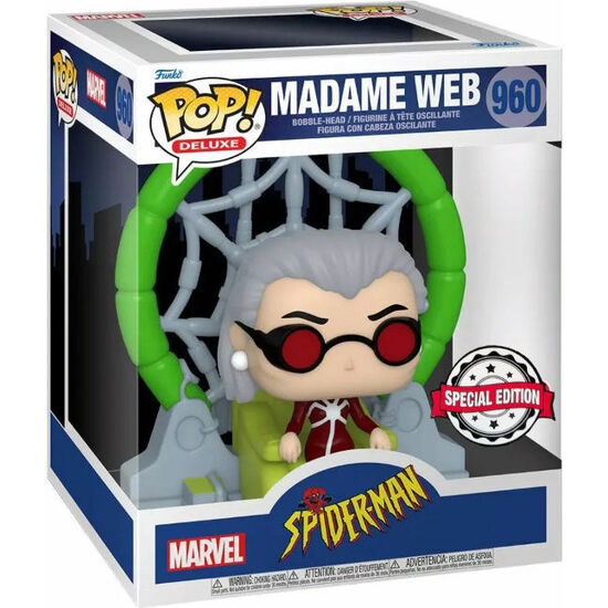 FIGURA POP MARVEL SPIDERMAN MADAME WEB EXCLUSIVE image 0