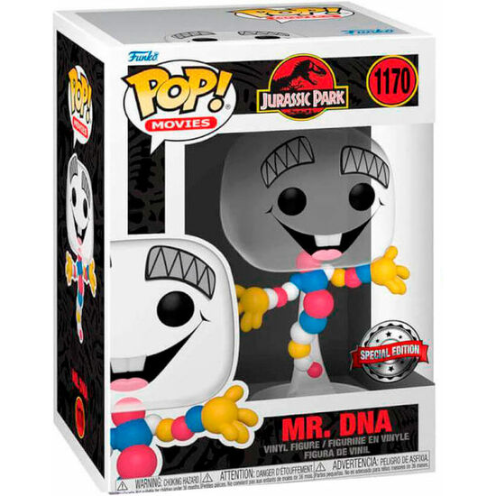 FIGURA POP JURASSIC PARK MR.DNA EXCLUSIVE image 0