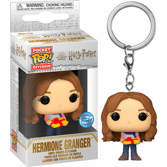 LLAVERO POCKET POP HARRY POTTER HOLIDAY HERMIONE EXCLUSIVE image 2