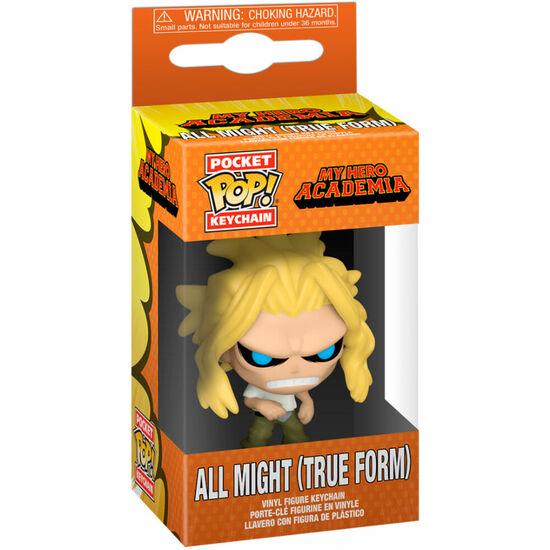 LLAVERO POCKET POP MY HERO ACADEMIA ALL MIGHT WEAKENED STATE image 0