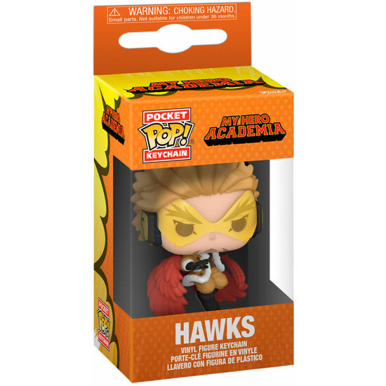 LLAVERO POCKET POP MY HERO ACADEMIA HAWKS image 0