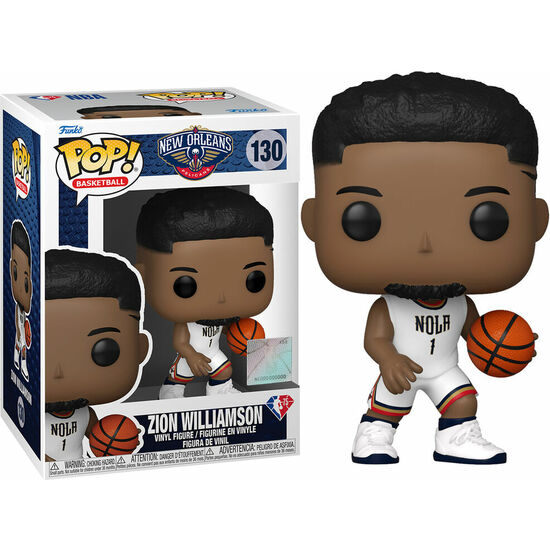 FIGURA POP NBA PELICANS ZION WILLIAMSON CITY EDITION 2021 image 0