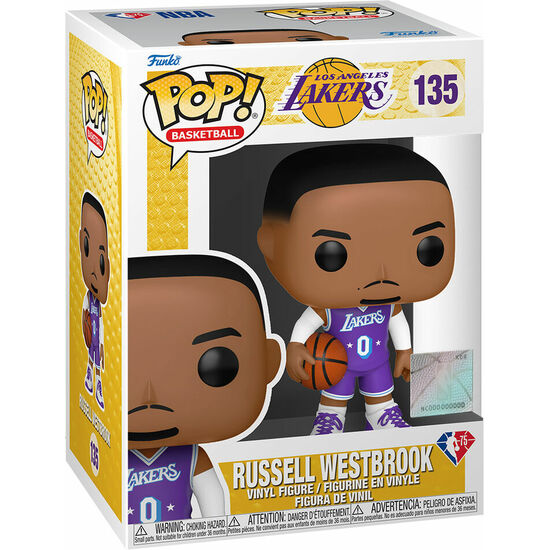 FIGURA POP NBA RUSSELL WESTBROOK CITY EDITION 2021 image 2