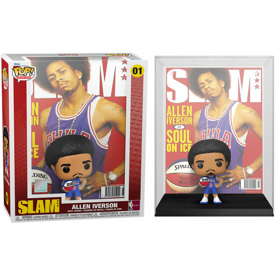 FIGURA POP MAGAZINE COVERS NBA SLAM ALLEN IVERSON image 0