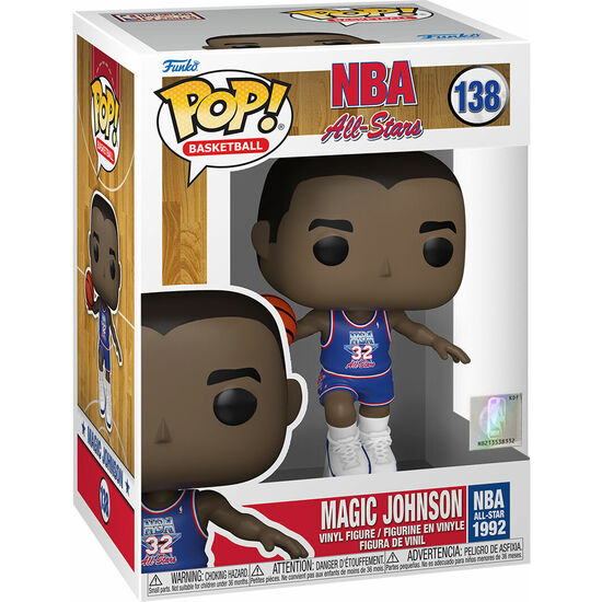 FIGURA POP NBA ALL STAR MAGIC JOHNSON 1992 image 2