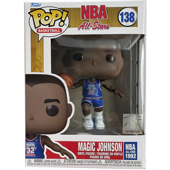 FIGURA POP NBA ALL STAR MAGIC JOHNSON 1992 image 3