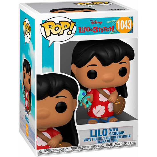 FIGURA POP DISNEY LILO AND STITCH LILO WITH SCRUMP image 0