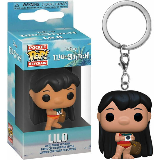 LLAVERO POCKET POP DISNEY LILO AND STITCH LILO WITH CAMERA image 0