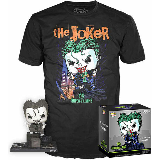 SET FIGURA POP & TEE DC COMICS JIM LEE JOKER image 0