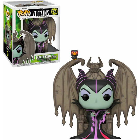 FIGURA POP DISNEY VILLAINS MALEFICENT WITH THRONE image 0