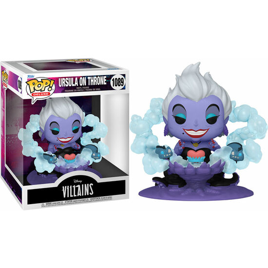 FIGURA POP VILLAINS URSULA ON THRONE image 0