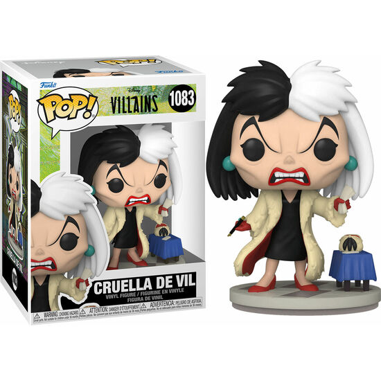 FIGURA POP DISNEY VILLAINS CRUELLA DE VIL image 0