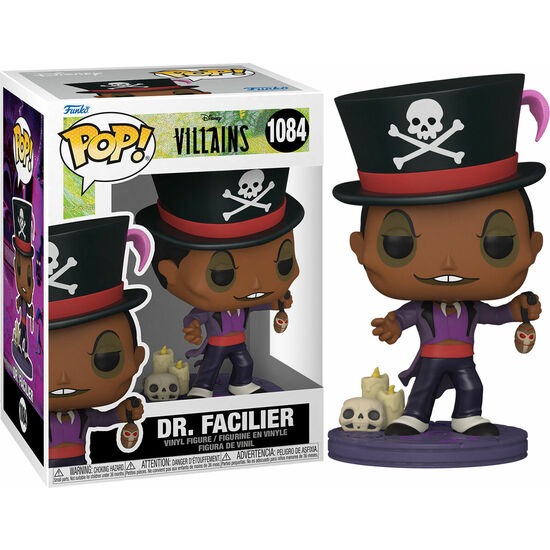 FIGURA POP DISNEY VILLAINS DOCTOR FACILIER image 0