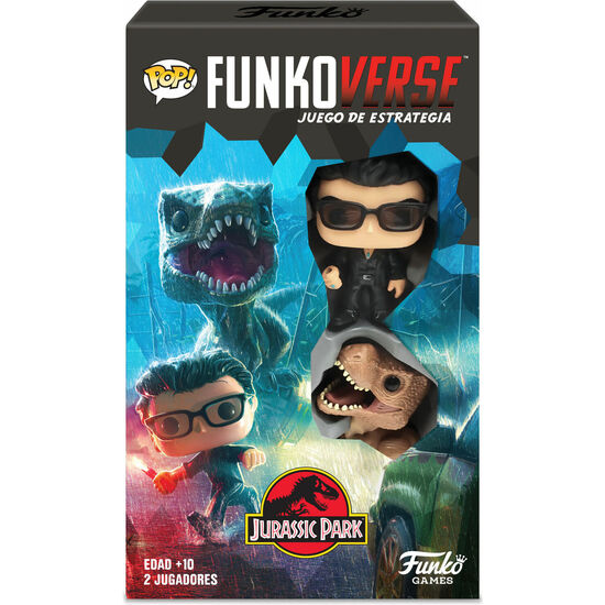 JUEGO MESA POP FUNKOVERSE JURASSIC PARK 2FIG ESPAÑOL image 0