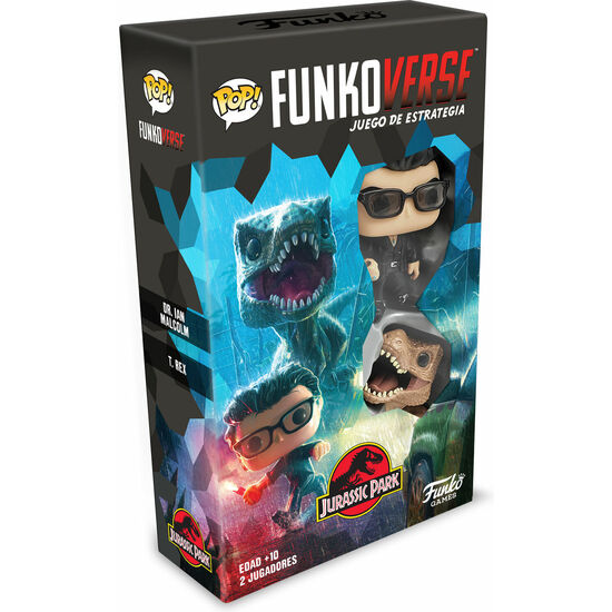 JUEGO MESA POP FUNKOVERSE JURASSIC PARK 2FIG ESPAÑOL image 1