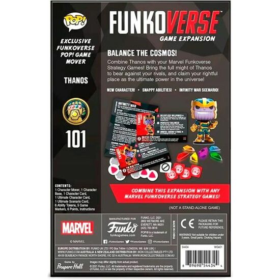 JUEGO MESA ESPAÑOL POP FUNKOVERSE MARVEL 1FIG image 1