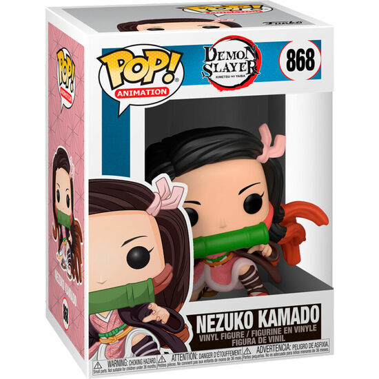 FIGURA POP KIMETSU NO YAIBA DEMON SLAYER NEZUKO KAMADO image 2