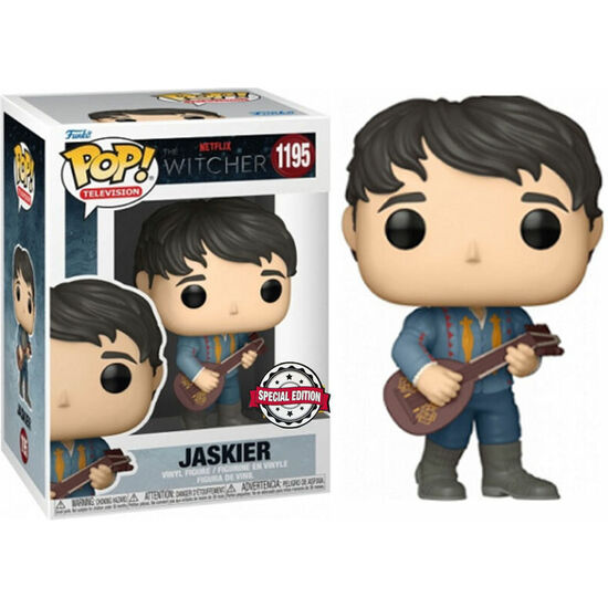 FIGURA POP THE WITCHER JASKIER EXCLUSIVE image 1