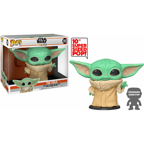 FIGURA POP STAR WARS MANDALORIAN YODA THE CHILD 25CM image 1