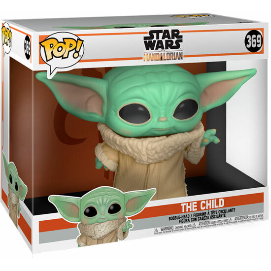 FIGURA POP STAR WARS MANDALORIAN YODA THE CHILD 25CM image 2