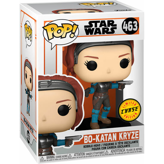 FIGURA POP STAR WARS MANDALORIAN BO-KATAN CHASE image 2