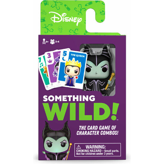 JUEGO CARTAS SOMETHING WILD! VILLANAS DISNEY ALEMAN / ESPAÑOL / ITALIANO image 0