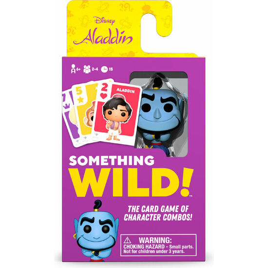 JUEGO CARTAS SOMETHING WILD! ALADDIN DISNEY ALEMAN / ESPAÑOL / ITALIANO image 0