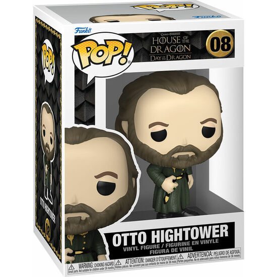 FIGURA POP JUEGO DE TRONOS LA CASA DEL DRAGON OTTO HIGHTOWER image 0