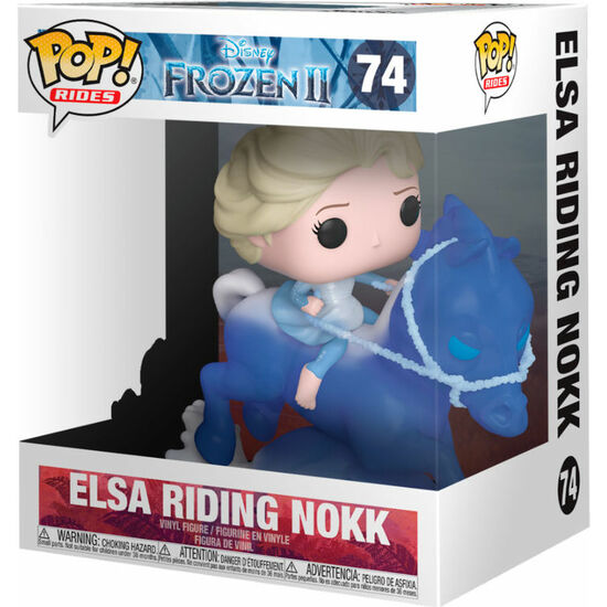 FIGURA POP DISNEY FROZEN 2 ELSA RIDING NOKK image 2