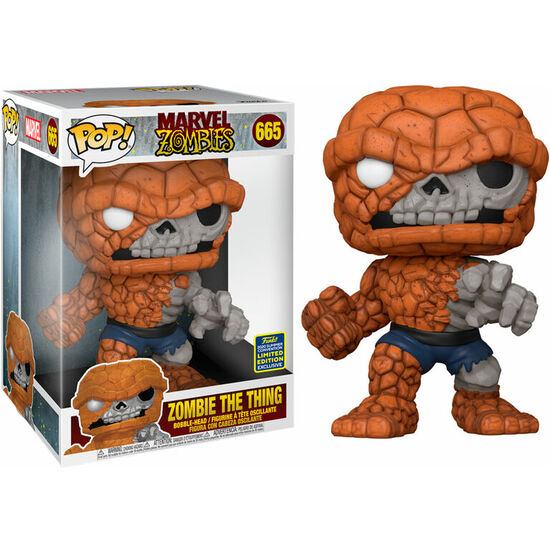 FIGURA POP MARVEL ZOMBIES THE THING EXCLUSIVE 25CM image 0