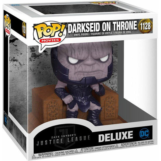 FIGURA POP DC COMICS ZACK SNYDER JUSTICE LEAGUE DARKSEID ON THRONE image 1