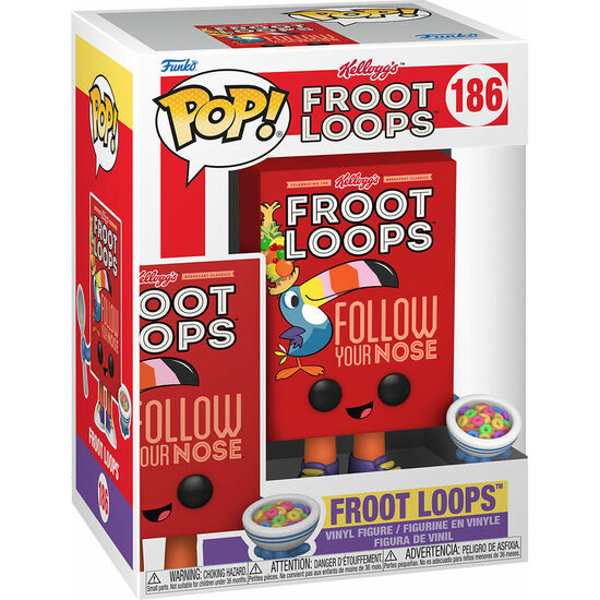FIGURA POP KELLOGGS FROOT LOOPS CEREAL BOX image 2