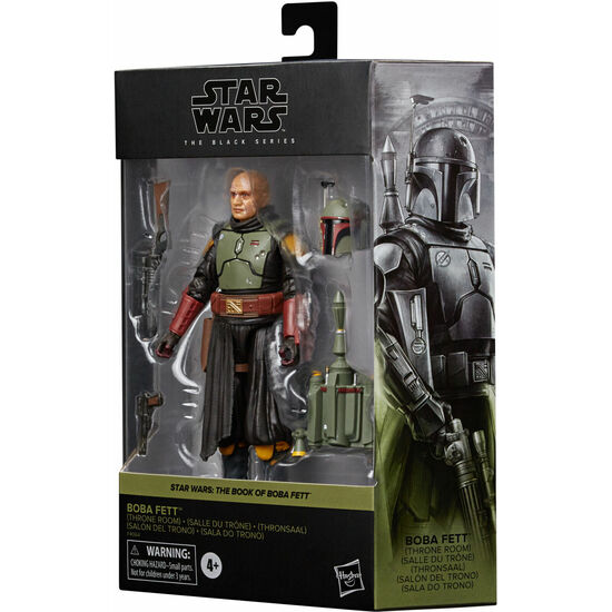 FIGURA BOBA FETT THRONE ROOM BLACK SERIES STAR WARS 15CM image 0