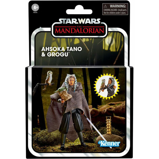 FIGURA AHSOKA TANO AND GROGU VINTAGE COLLECTION STAR WARS 10CM image 2