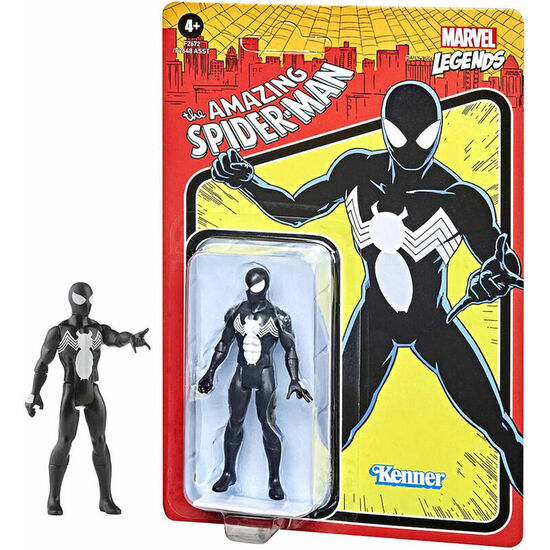 FIGURA SPIDERMAN SIMBIONTE MARVEL LEGENDS 9CM image 0