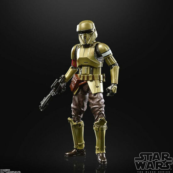 FIGURA SHORETROOPER CARBONIZED BLACK SERIES STAR WARS 15CM image 3