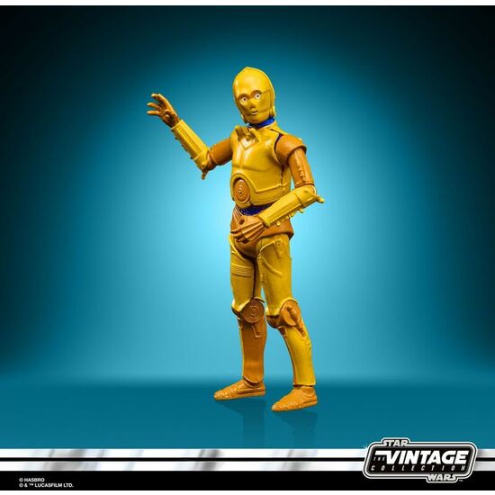 FIGURA C3-PO STAR WARS DROIDS VINTAGE STAR WARS VINTAGE 10CM image 2