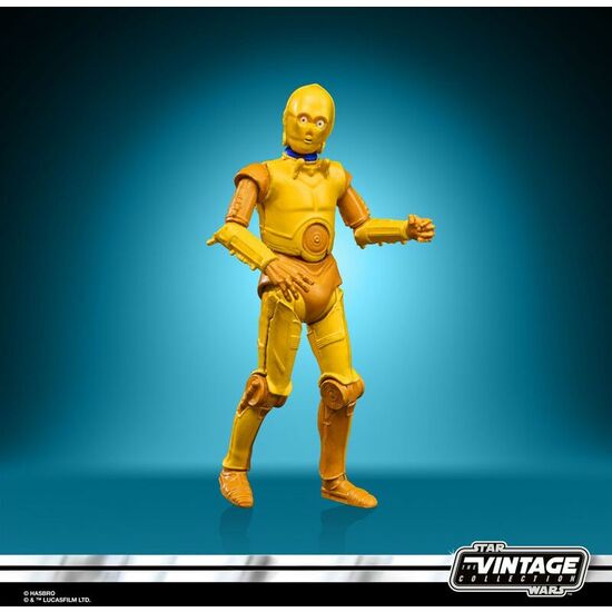 FIGURA C3-PO STAR WARS DROIDS VINTAGE STAR WARS VINTAGE 10CM image 3