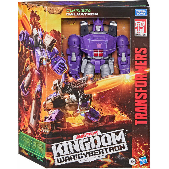 FIGURA WFC-K28 GALVATRON TRANSFORMERS GENERATIONS WAR FOR CYBERTRON: KINGDOM 19CM image 2